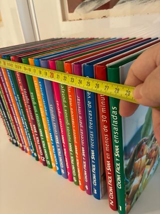 Colección ‘Cocina Fácil y Sana’ 22 tomos