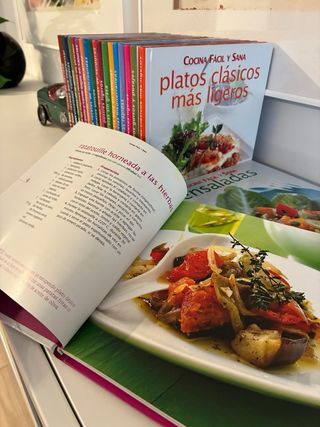 Colección ‘Cocina Fácil y Sana’ 22 tomos