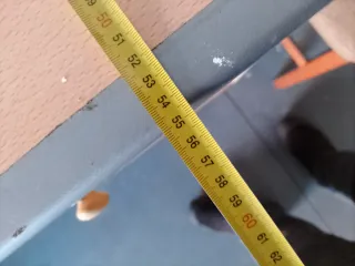 Escritorio madera y metal