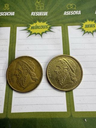 Lote 4 monedas antiguas Grecia