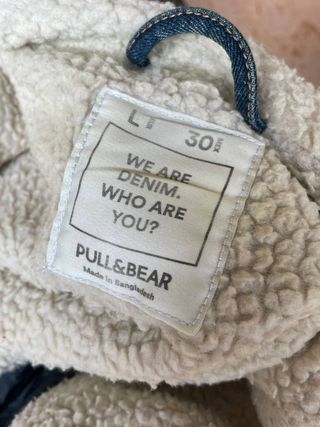 Chaqueta vaquera Pull&Bear forrada
