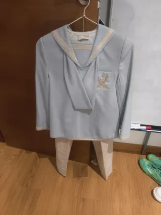 Traje Comunión Niño Azul Marino barcarola original