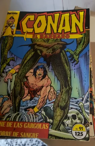 Lote Cómics Conan Forum 12 RETAPADOS