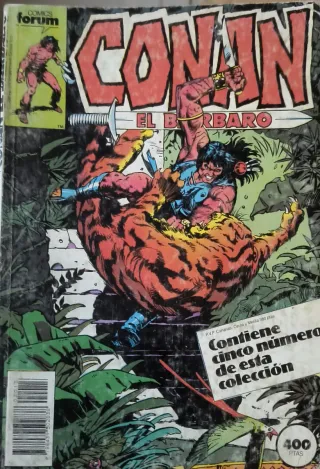 Lote Cómics Conan Forum 12 RETAPADOS