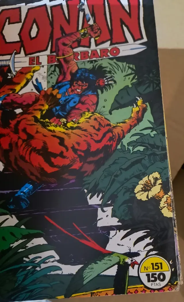 Lote Cómics Conan Forum 12 RETAPADOS
