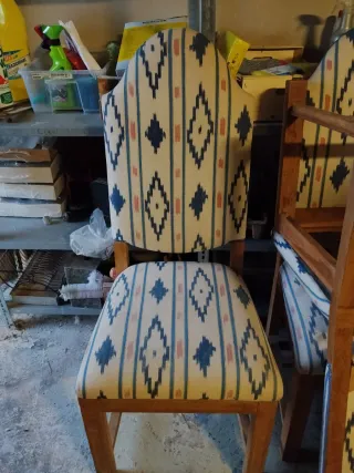 Juego de 8 sillas de comedor