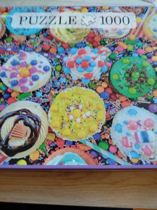 Puzzle 1000 piezas Cupcakes 70x50cm