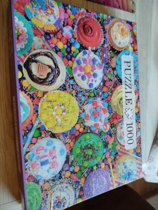 Puzzle 1000 piezas Cupcakes 70x50cm