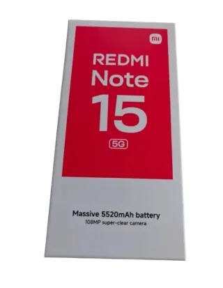 Xiaomi Redmi Note 15 5G Sin Abrir