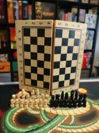 Ajedrez de Madera Plegable