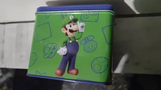 Salvadanaio in latta Super Mario