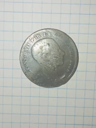 Moneda 5 céntimos Alfonso XII