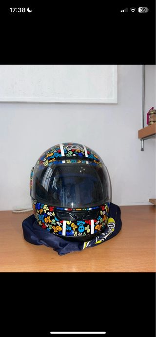 Casco Moto Talla XS Calaveras