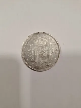 Moneda 5 Pesetas Alfonso XIII 1889 Plata