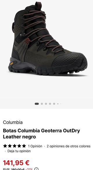 Botas Columbia Geoterra OutDry Leather
