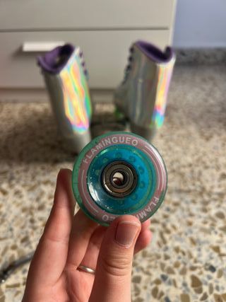 Patines Profesionales FLM Vintage Holográficos
