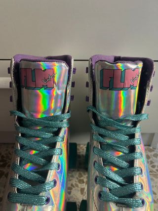 Patines Profesionales FLM Vintage Holográficos