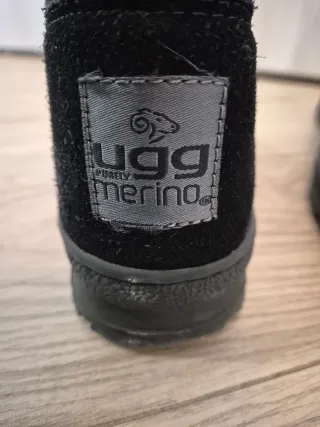 Stivali Ugg Uomo Nero Merino