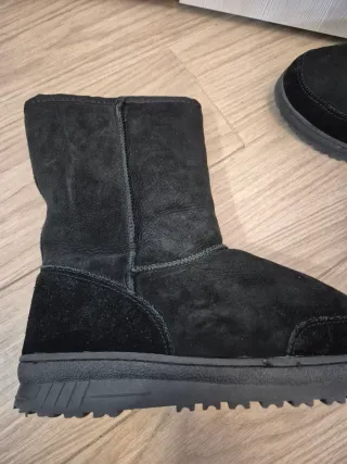 Stivali Ugg Uomo Nero Merino