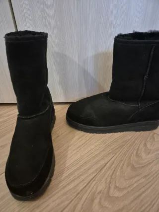 Stivali Ugg Uomo Nero Merino