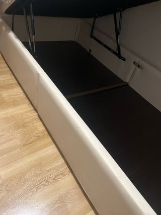 Sofá cama individual beige