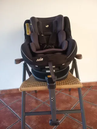 Silla Coche bebe Joie Spin 360° Gris