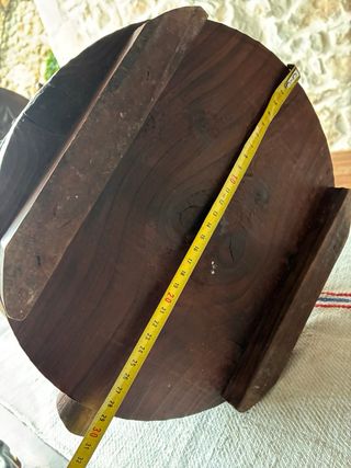 Pressa per vino vintage in legno