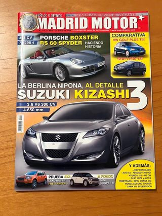 Lote 4 Revistas Motor 2007-2008 Colección