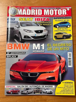 Lote 4 Revistas Motor 2007-2008 Colección