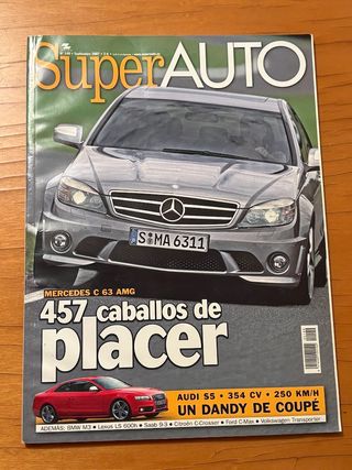 Lote 4 Revistas Motor 2007-2008 Colección