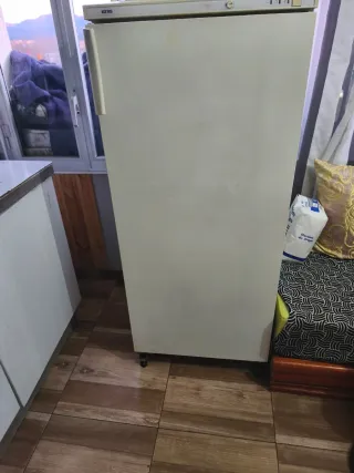 Congelatore verticale bianco