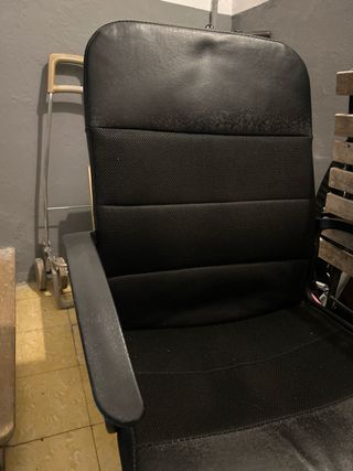 Silla de escritorio negra