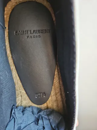 Alpargatas Saint Laurent Blancas