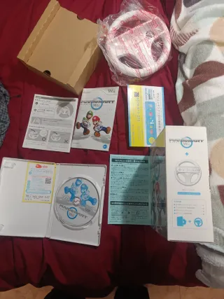 Mario Kart Wii edición limitada con volante