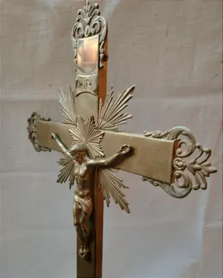 Croce Processionaria Astile epoca 1900