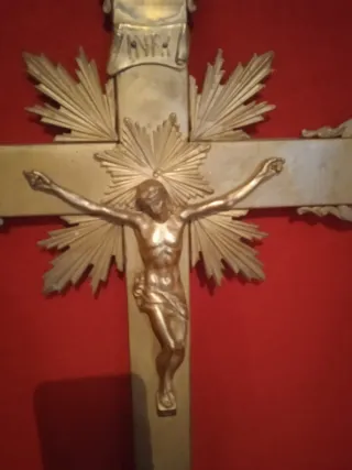 Croce Processionaria Astile epoca 1900