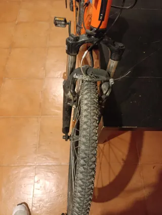 Bicicleta de Montaña Rockrider Naranja