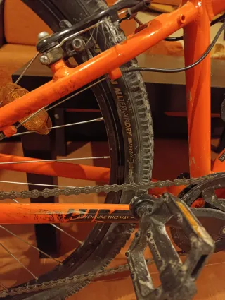 Bicicleta de Montaña Rockrider Naranja