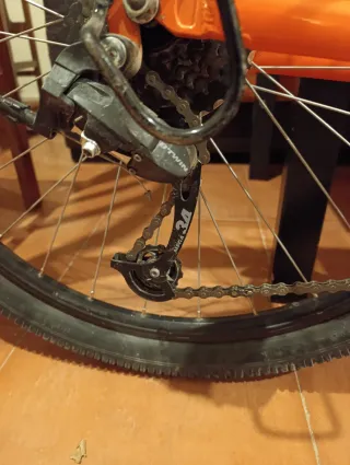 Bicicleta de Montaña Rockrider Naranja