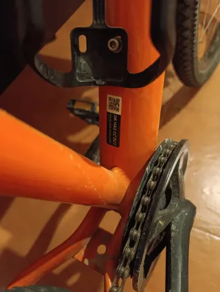 Bicicleta de Montaña Rockrider Naranja