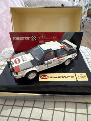 Scalextric Audi Quattro 1981 Rally