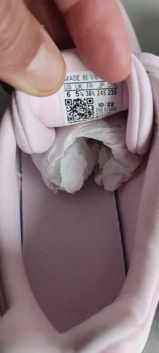 Zapatillas Adidas Tensaur Run 20 Rosa T-38-2'3