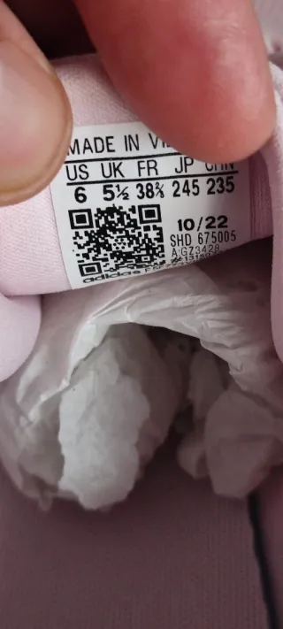 Zapatillas Adidas Tensaur Run 20 Rosa T-38-2'3