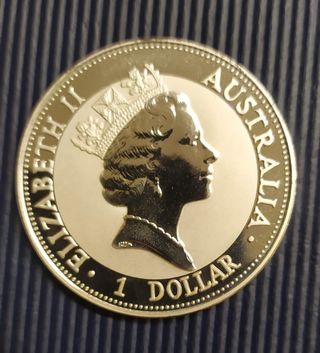 Australia Kookaburra Argento PROOF 1992