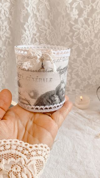 Candela di soia vintage “Petite Lumière”