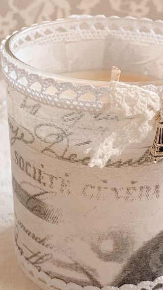 Candela di soia vintage “Petite Lumière”