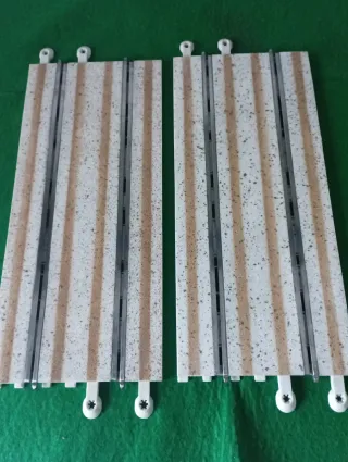 Lote 6 pistas Scalextric efecto nieve