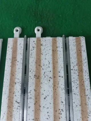 Lote 6 pistas Scalextric efecto nieve