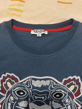 Sudadera Kenzo Tigre Bordado Talla XL pequeña