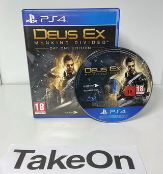 Deus Ex: Mankind Divided - Day One Edition PS4
